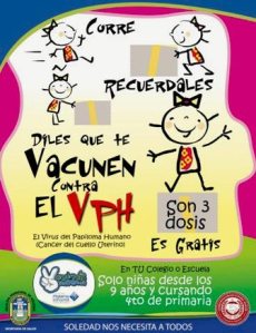 afiche-dela-vacuna-vph a niñas